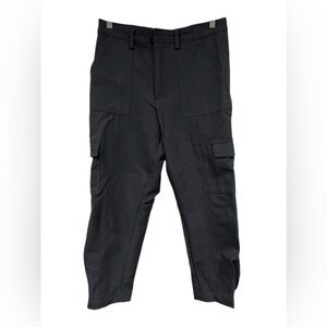Dear John Penelope Super High Rise Cropped Cargo Nylon Black Pants Size 30